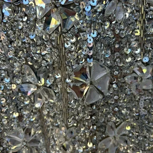 Jovani 90736A Embellished Illusion Dress size 4 NWT - Picture 8 of 14